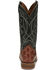 Image #4 - Nocona Men's Go Round Cognac Western Boots - Square Toe, Brown, hi-res