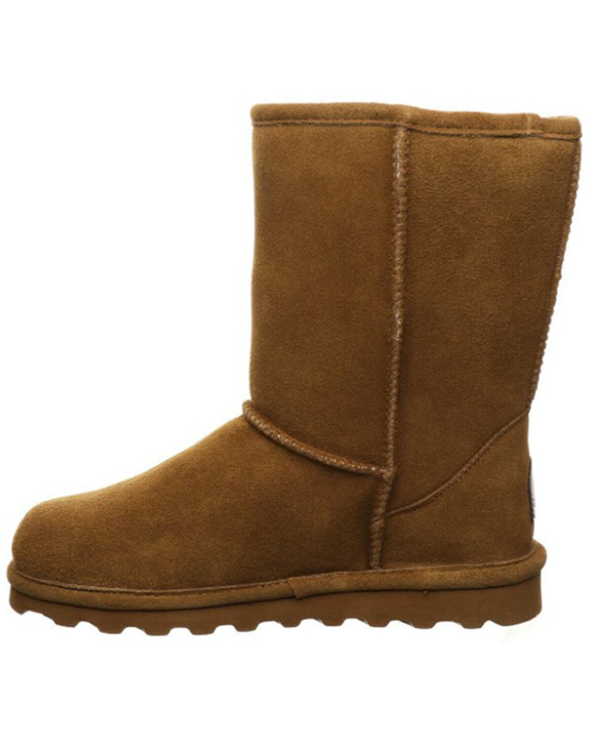 Image #3 - Bearpaw Women's Elle Short Wide Boots - Round Toe, Brown, hi-res