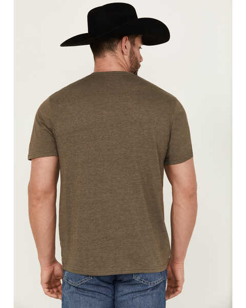 Image #4 - Wrangler Men's Cactus Logo Short Sleeve Graphic Print T-Shirt , Brown, hi-res