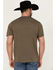 Image #4 - Wrangler Men's Cactus Logo Short Sleeve Graphic Print T-Shirt , Brown, hi-res