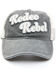 Image #1 - Idyllwind Women's Rodeo Rebel Embroidered Mesh-Back Baseball Cap , Grey, hi-res