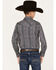 Image #4 - Cody James Boys' Paisley Stripe Print Long Sleeve Snap Western Shirt, Purple, hi-res
