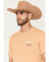 Image #3 - Wrangler Men's Long Live Cowboys Short Sleeve Graphic T-Shirt, Gold, hi-res