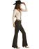 Rock & Roll Denim Women's Dark Wash High Rise Bootcut Denim Jeans, Charcoal, hi-res