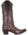 Image #2 - Circle G Women's Fango Western Boots - Snip Toe, Brown, hi-res