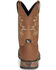 Image #5 - Tony Lama Men's Boom Saddle Cowhide Pull On Western Work Boots - Composite Toe, Tan, hi-res