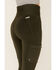 Image #3 - Wrangler Women's Cargo Leggings, Olive, hi-res