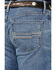 Image #4 - Cinch Men's Jessie Medium Wash Stretch Straight Denim Jeans, Indigo, hi-res