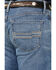 Image #4 - Cinch Men's Jessie Medium Wash Stretch Bootcut Jeans, Indigo, hi-res