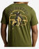 Image #1 - Pendleton Men's Western Company Short Sleeve Graphic T-Shirt, Olive, hi-res
