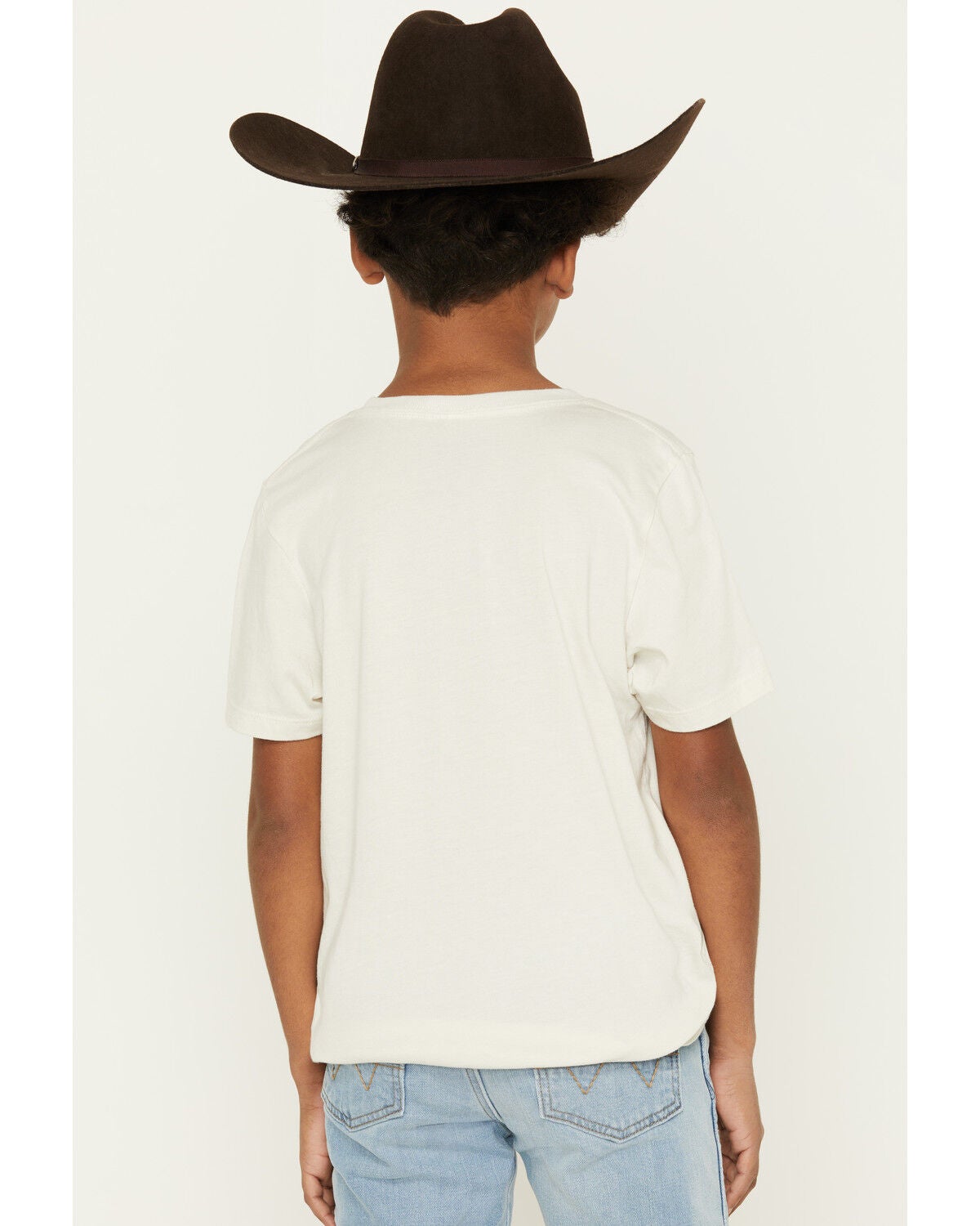 Image #4 - RANK 45&reg; Boys' Bull Rider Short Sleeve Graphic T-Shirt, Natural, hi-res