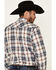 Ariat Men's Retro Adam Large Plaid Print Long Sleeve Western Shirt , Brown, hi-res
