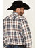 Image #5 - Ariat Men's Retro Adam Large Plaid Print Long Sleeve Western Shirt , Brown, hi-res