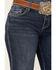 Image #2 - Shyanne Women's Great Falls Dakota Medium Wash Mid Rise Trouser Stretch Riding Jeans, Medium Wash, hi-res