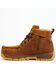 Image #3 - Twisted X Women's 4" Oiled Saddle Work Boots - Moc Toe , Brown, hi-res