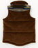 Image #3 - Cody James Toddler Boys' Rough Road Puffer Vest, Brown, hi-res