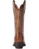 Ariat Women's Heritage R Toe Stretch Fit Full-Grain Western Performance Boots - Round Toe, Brown, hi-res