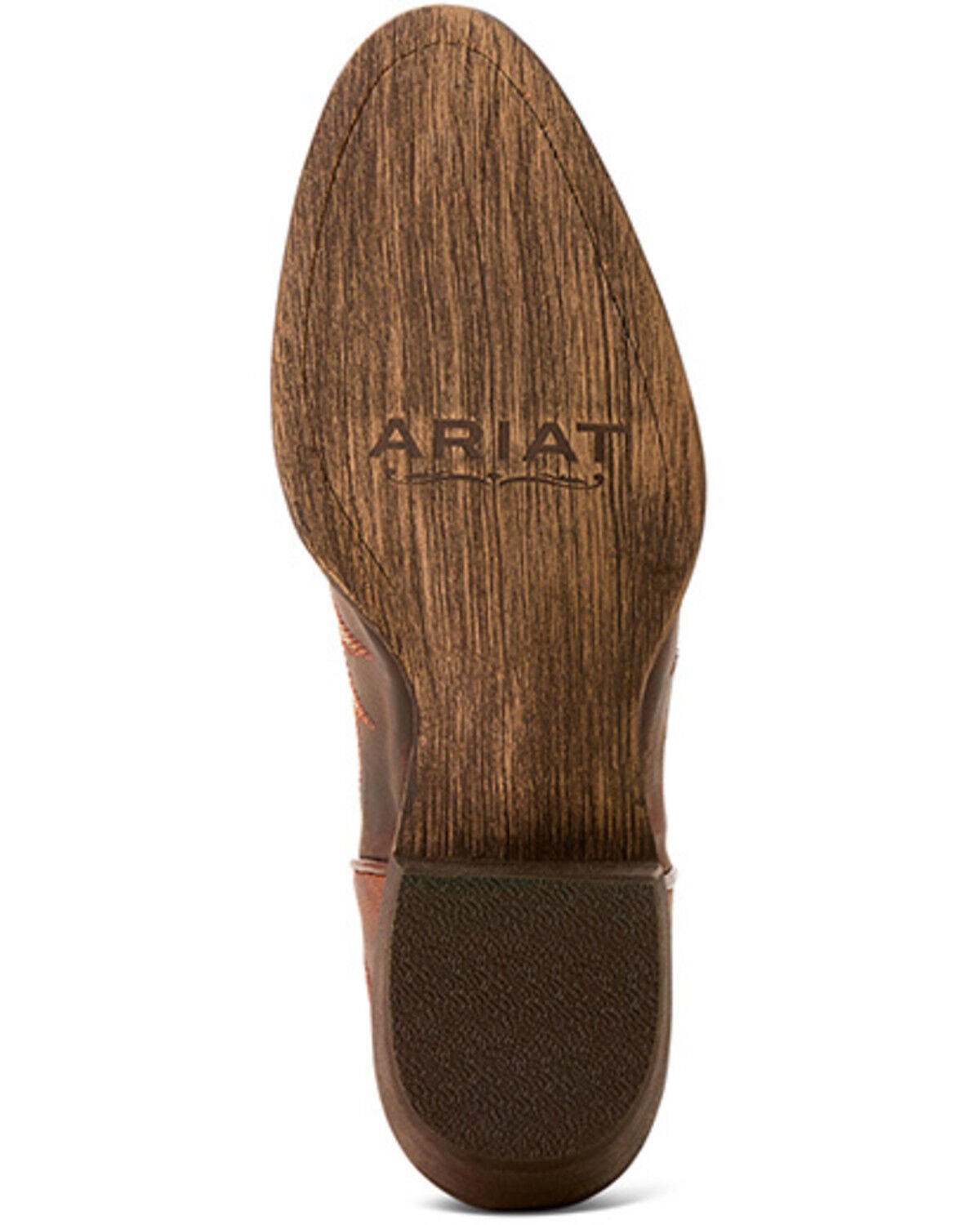 Image #5 - Ariat Women's Carlin Western Booties - Round Toe, Brown, hi-res