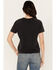 Image #4 - Rock & Roll Denim Women's Short Sleeve Dale Brisby Graphic Tee, Black, hi-res