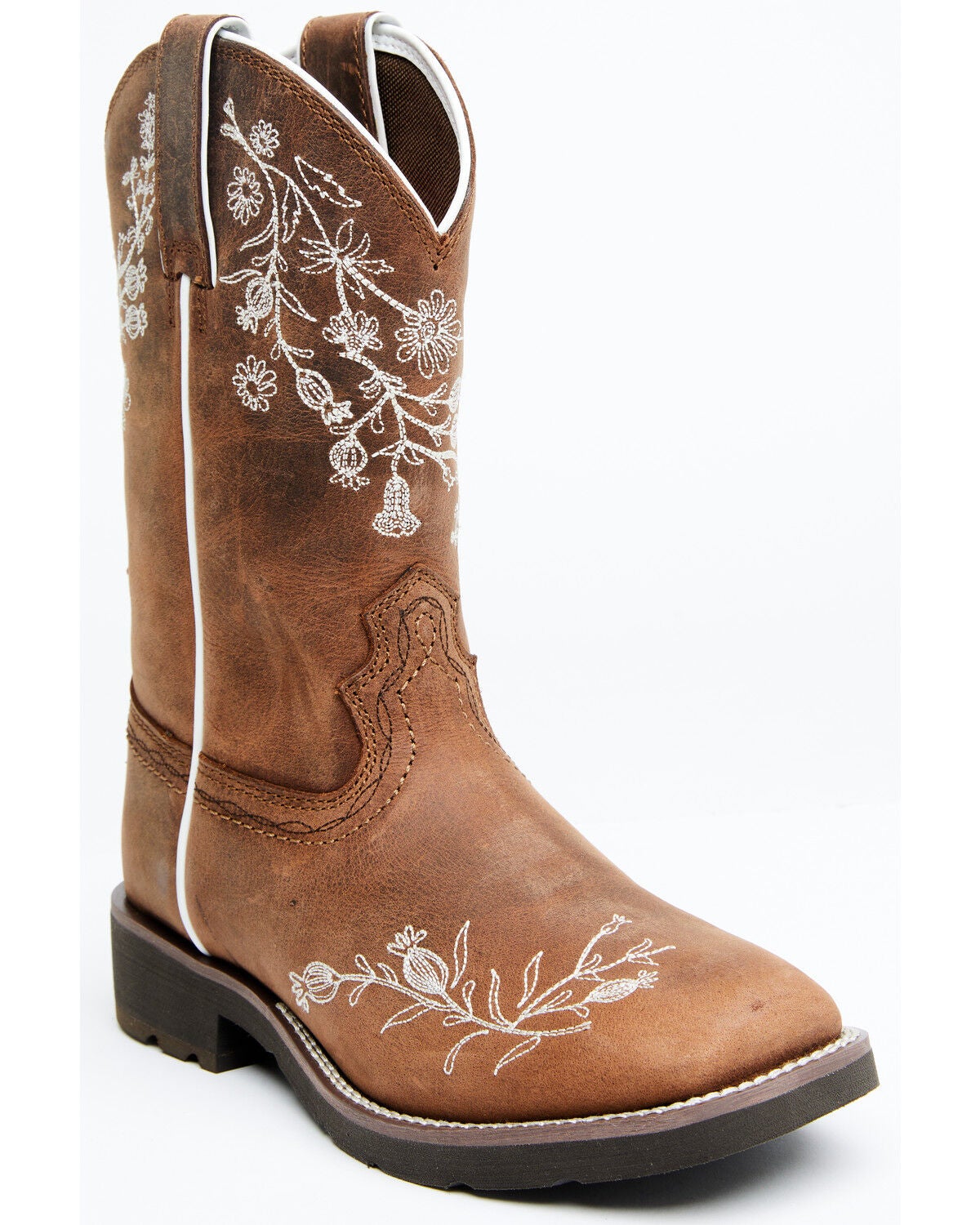 wide width square toe cowboy boots