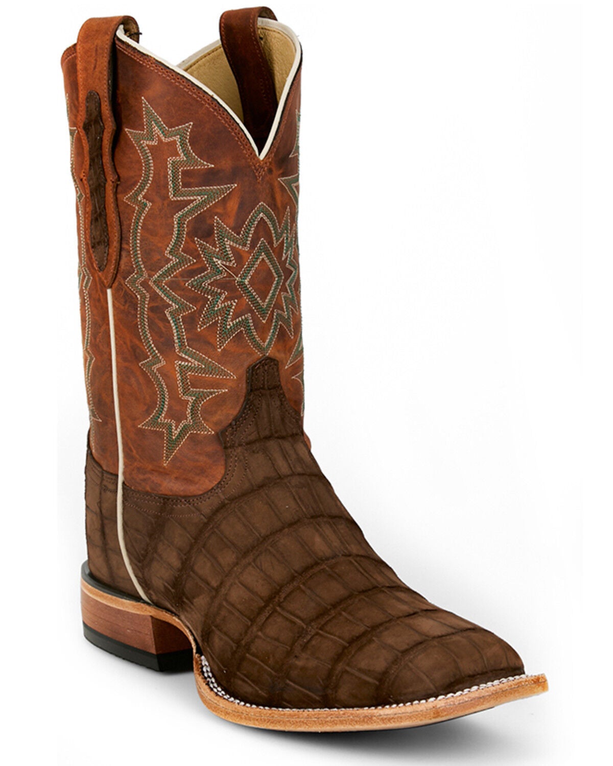 Tony Lama Men\'s Brown Leather Western Cowboy Boots Size 10D USA Made Exotic‎ Tony Lama Men main image 3