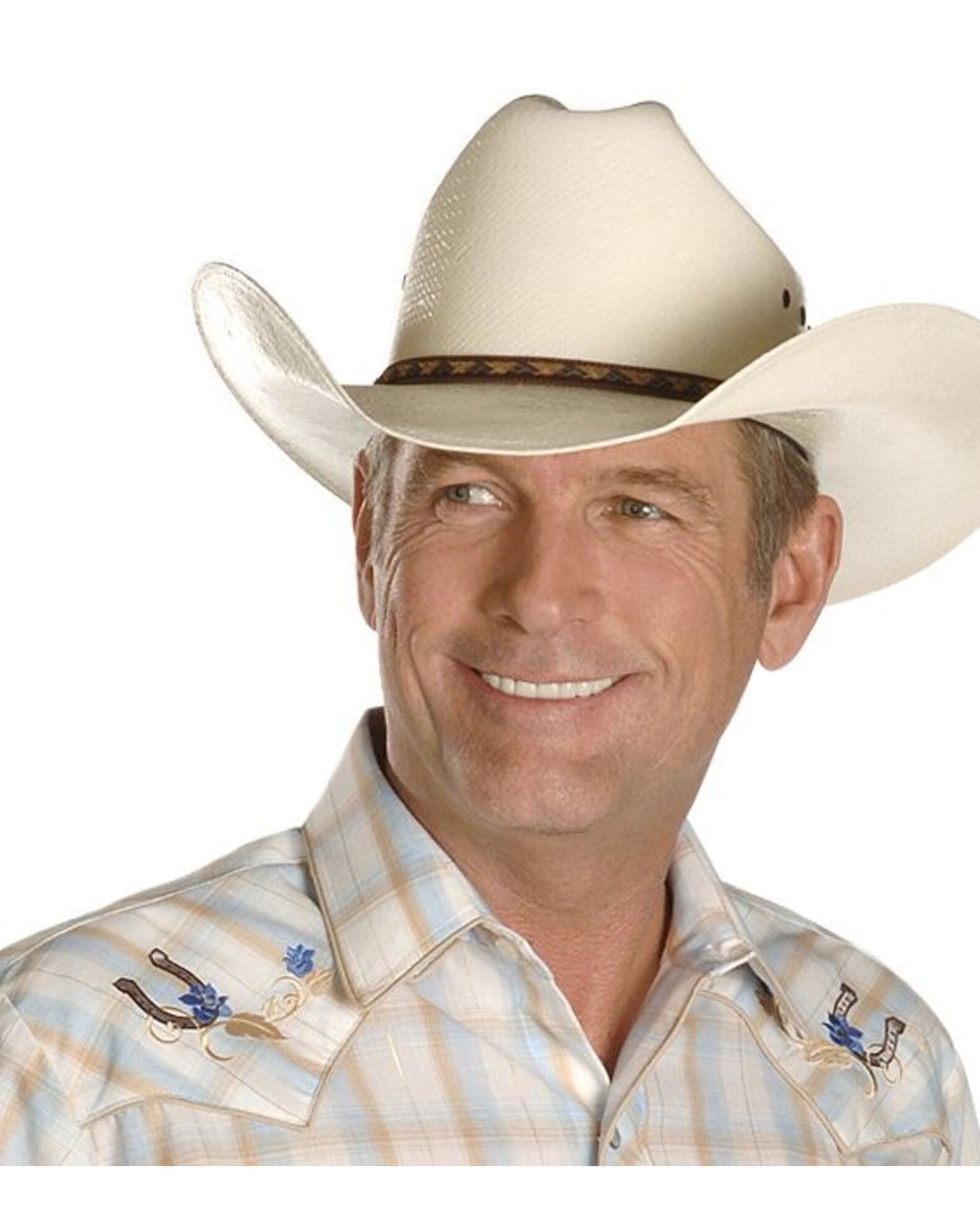 Justin Morgan 10X Straw Cowboy Hat Sheplers