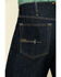 Image #4 - Ariat Men's M4 Rebar Durastretch Flannel Lined Low Bootcut Work Jeans - Big, Blue, hi-res