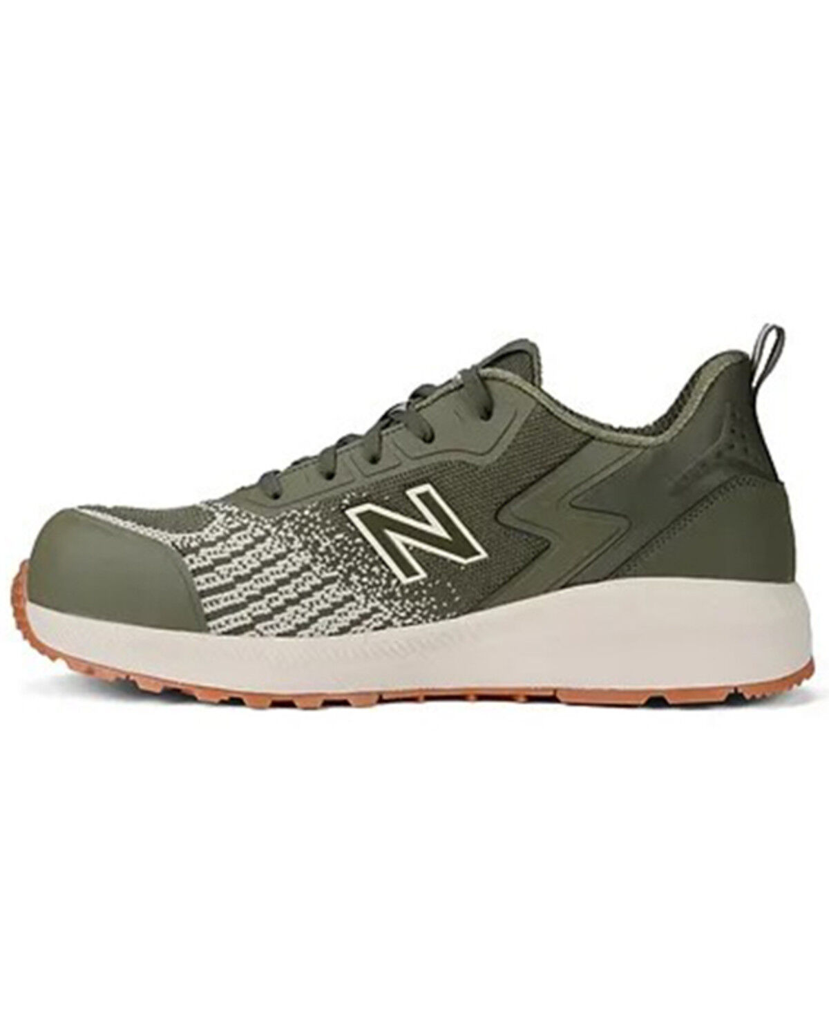 Image #3 - New Balance Men's Speedware Lace-Up Work Shoes - Composite Toe, Olive, hi-res