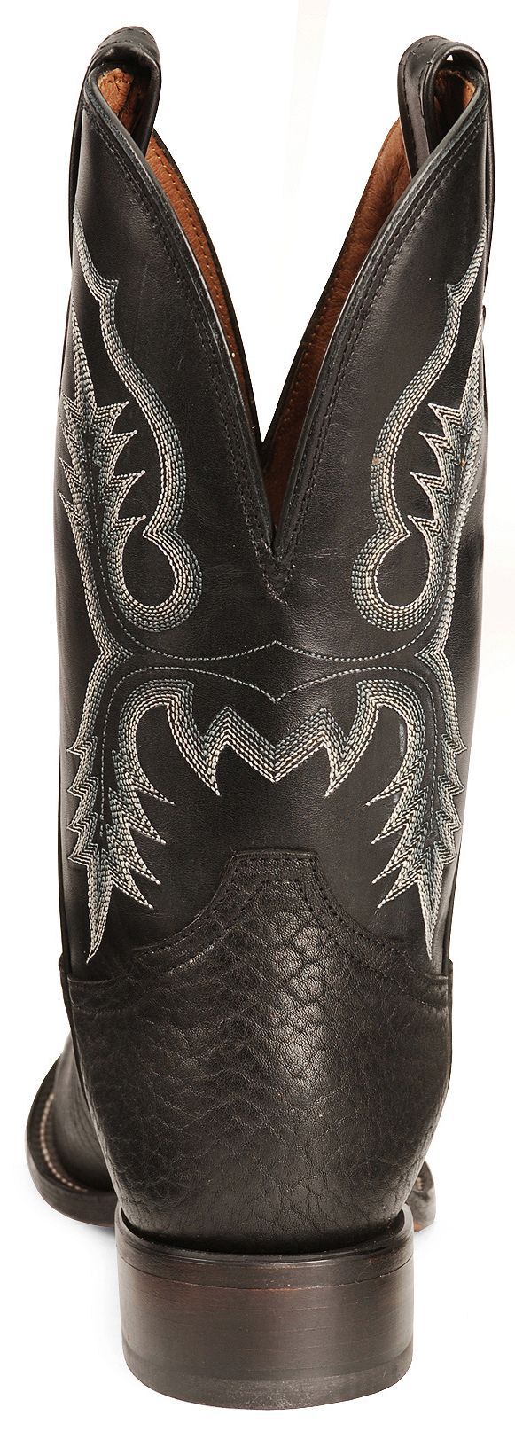 black bullhide cowboy boots