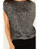 Image #3 - Revel Women's Off The Shoulder Sequins Top , Silver, hi-res