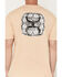Image #4 - Hooey Men's Zenith Short Sleeve Pocket Graphic T-Shirt, Tan, hi-res