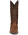 Nocona Men's Bryce Maple Western Boots - Broad Square Toe, Brown, hi-res