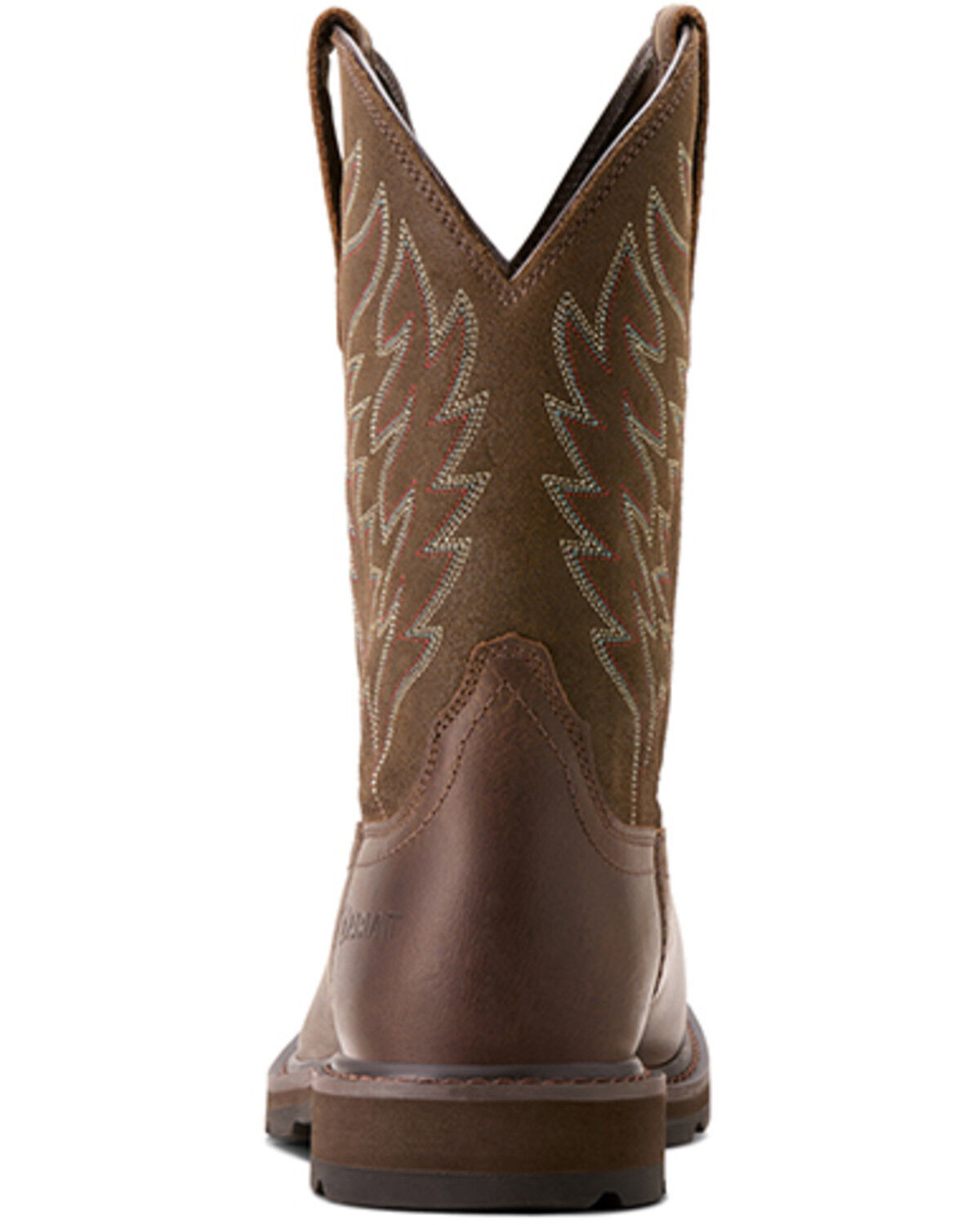 Image #3 - Ariat Men's Groundbreaker Western Work Boots - Soft Toe, Brown, hi-res