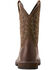 Image #3 - Ariat Men's Groundbreaker Western Work Boots - Soft Toe, Brown, hi-res
