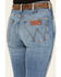 Image #4 - Wrangler Retro Women's Light Wash Kelly High Rise Bootcut Stretch Denim Jeans, Light Wash, hi-res