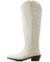 Image #2 - Ariat Women's Belle StretchFit Tall Western Boots - Round Toe , White, hi-res
