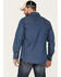 Image #4 - Resistol Men's Aspen Denim Long Sleeve Button Down Shirt, Medium Wash, hi-res