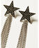 Image #2 - Idyllwind Women's Amberly Star Earrings , Silver, hi-res