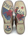 Image #2 - Tin Haul Men's Wickered Bull Rider Sole Braided Western Boots - Broad Square Toe, Multi, hi-res
