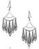 Image #1 - Montana Silversmiths Women's Hammered Chandelier Earrings, Silver, hi-res
