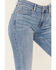 Idyllwind Women's Atwood Light Wash Rebel Mid Rise Stretch Bootcut Jeans , Light Wash, hi-res