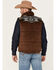 Image #4 - Cody James Men's Rough Road Southwestern Yoke Vest, Brown, hi-res