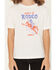 Image #3 - Wrangler Boys' Ready To Rodeo Short Sleeve Graphic T-Shirt, Cream, hi-res