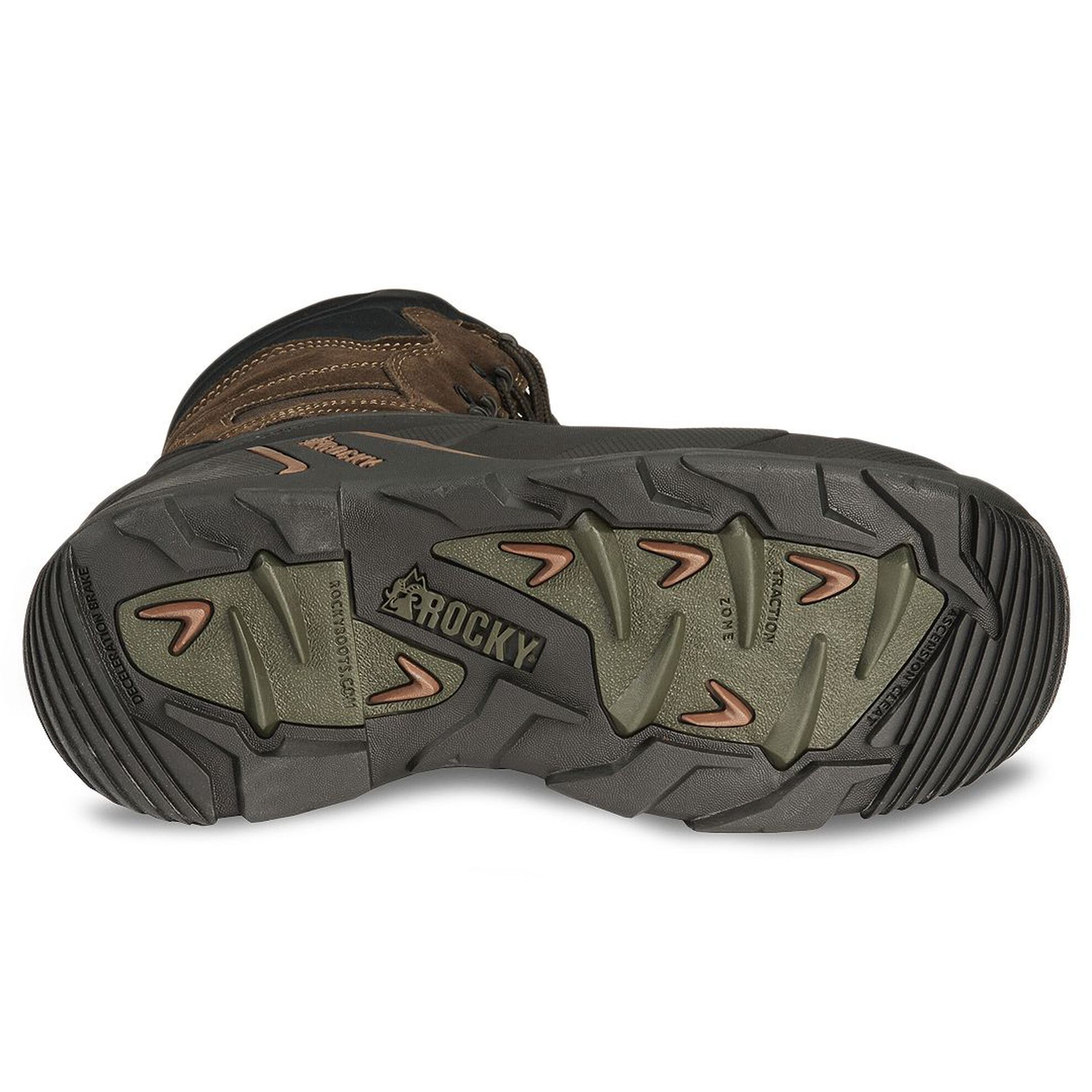 Rocky Men s 9 Blizzard Stalker Work Boots Steel Toe Sheplers