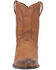 Image #4 - Dingo Men's Hondo Pull On Western Boot - Almond Toe, Off White, hi-res