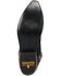 Image #7 - Dan Post Men's Exotic Snake Western Boots - Snip Toe, Black, hi-res