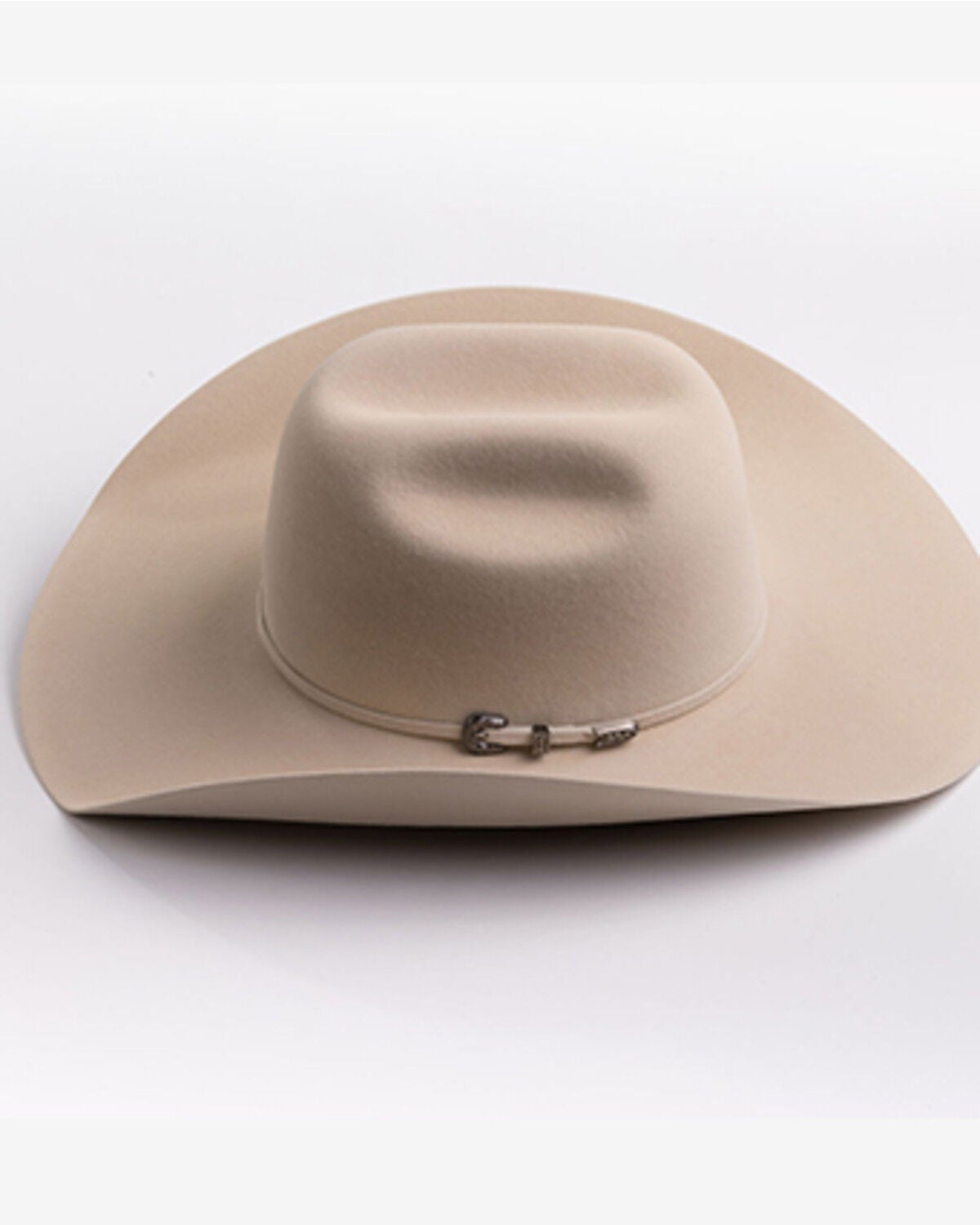 Image #2 - Larry Mahan Genoa 6X Felt Cowboy Hat, Silver Belly, hi-res