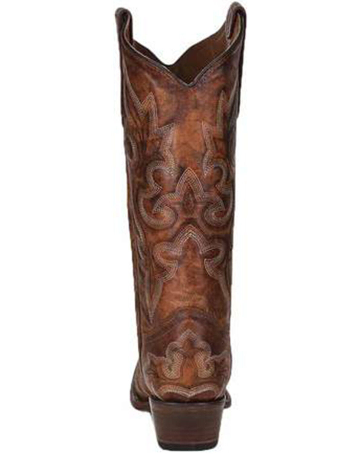 Image #4 - Circle G Women's Tan Embroidery Western Boots - Snip Toe, Tan, hi-res