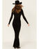 Image #3 - Idyllwind Women's Fringe & Embellished High Risin' Stretch Flare Jeans, Black, hi-res