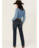 Image #3 - Wrangler Women's Q-Baby Medium Wash Mid Rise Ultimate Riding Bootcut Jeans , Medium Wash, hi-res